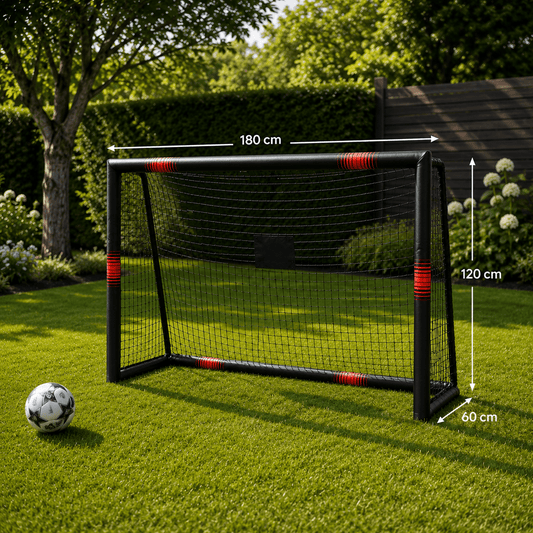 Stort Fodboldmål – 180 x 120 x 60 cm