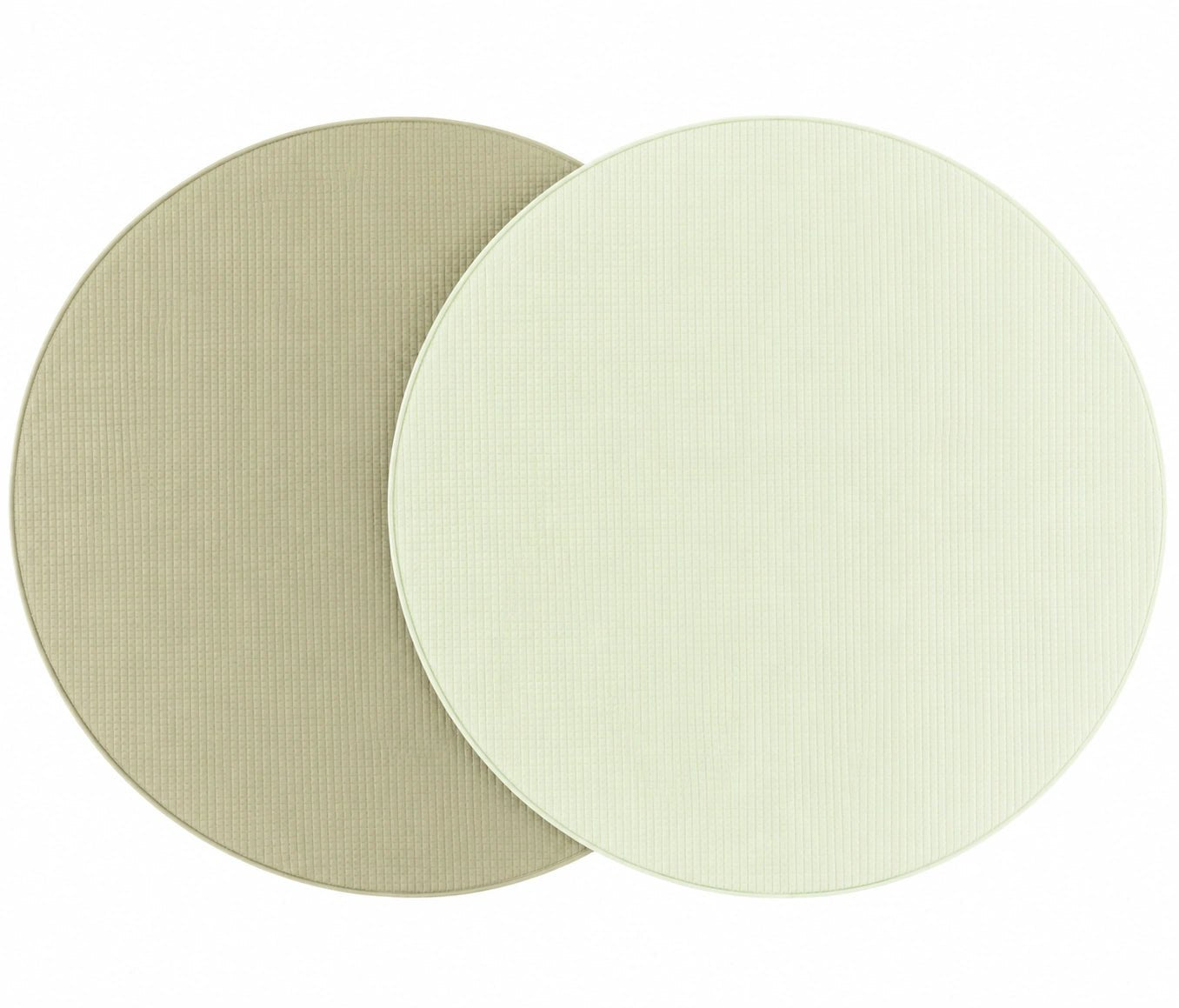Tumlemåtten Legemåtte – Mint & Oliven (Ø140 CM)