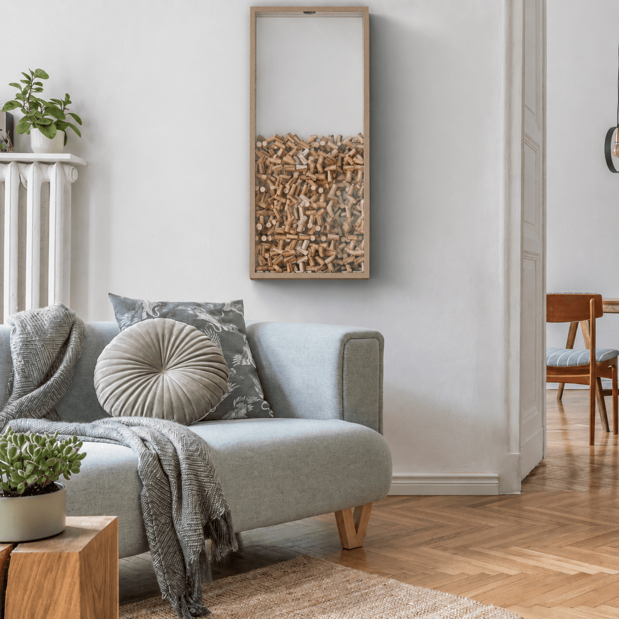 Vinprop Rammen - Smuk ramme til vinpropper - Aflang