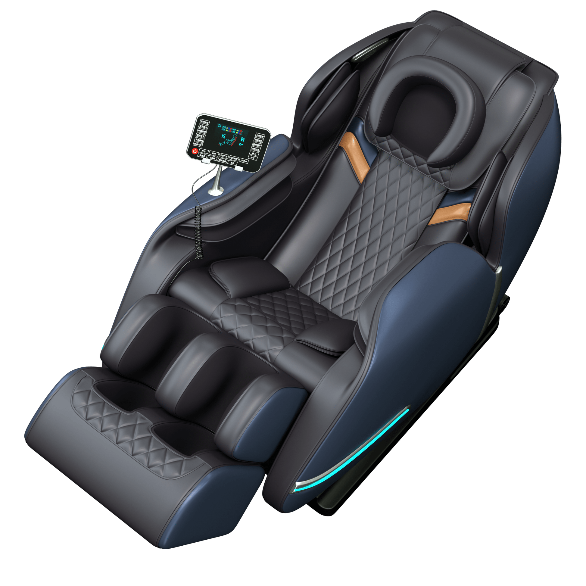 Zenvia One Massagestol – 5 programmer, 18 airbags og dybdegående rygmassage