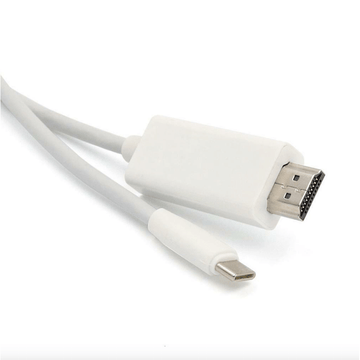 1M USB-C til HDMI kabel (4K UHD) HVID