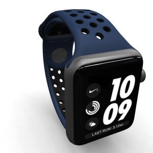 Apple Watch Sports Rem – Blå (42/44 mm)