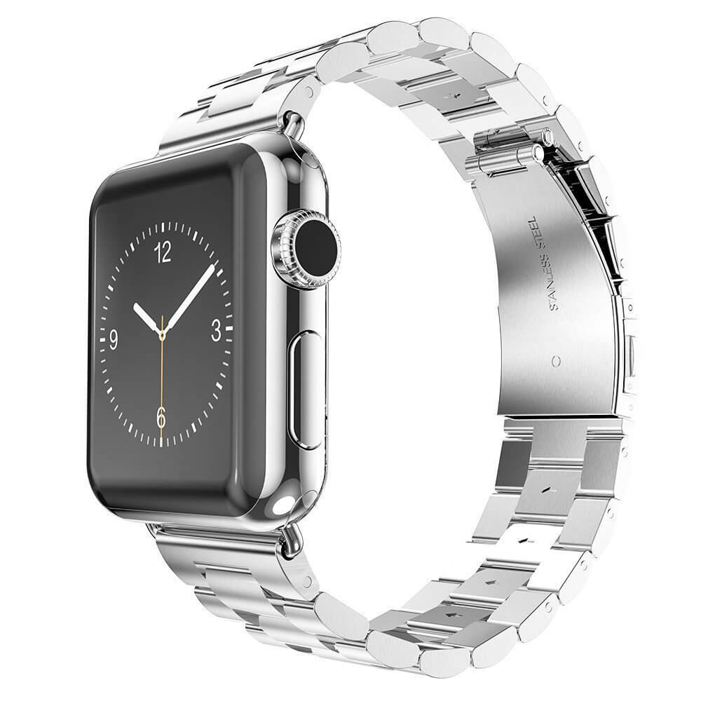 Apple Watch Wire Rustfri Stål Rem – Sølv (38/40 mm)