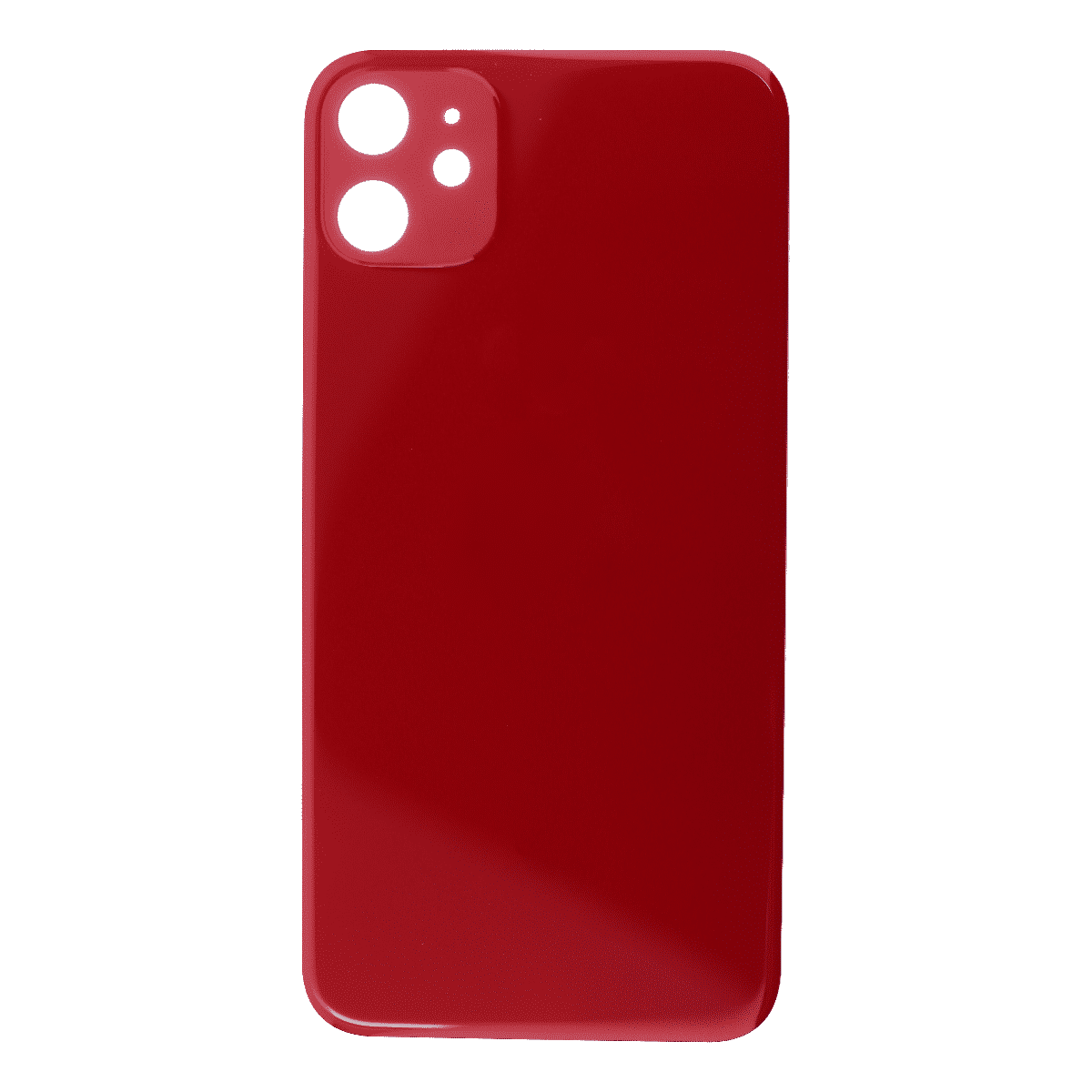 Bagsideglas til iPhone 11 – Rød