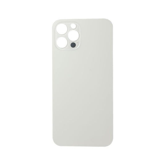 Bagsideglas til iPhone 12 Pro Max – Sølv