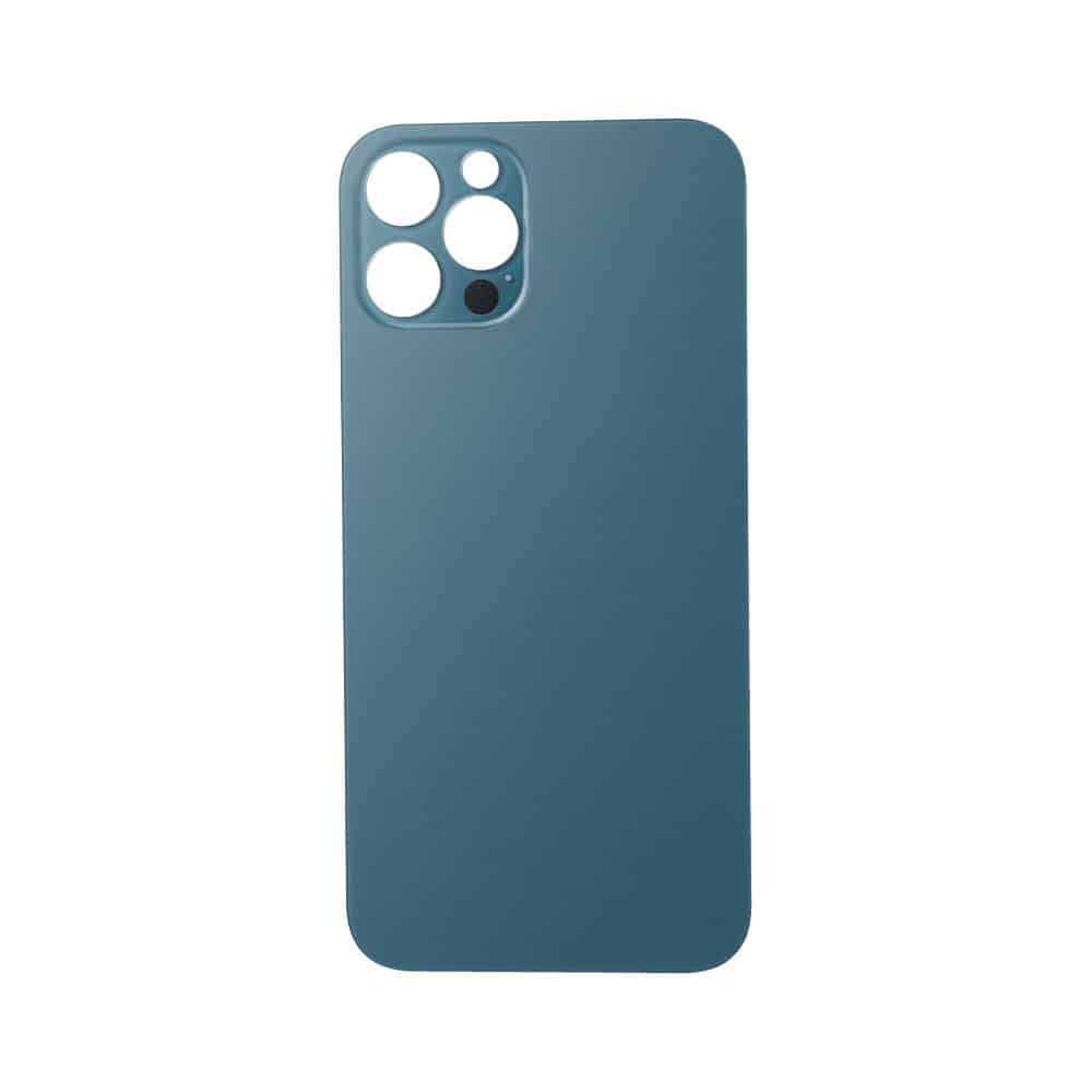 Bagsideglas til iPhone 12 Pro – Pacific Blue