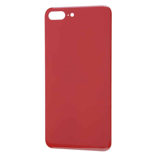 Bagsideglas til iPhone 8 Plus - Red