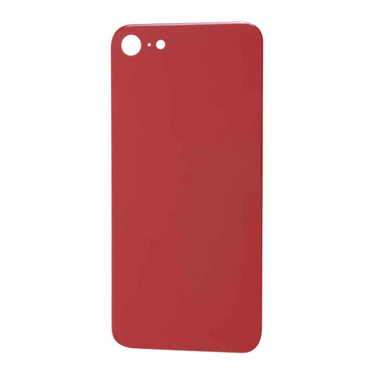 Bagsideglas til iPhone 8 - Red