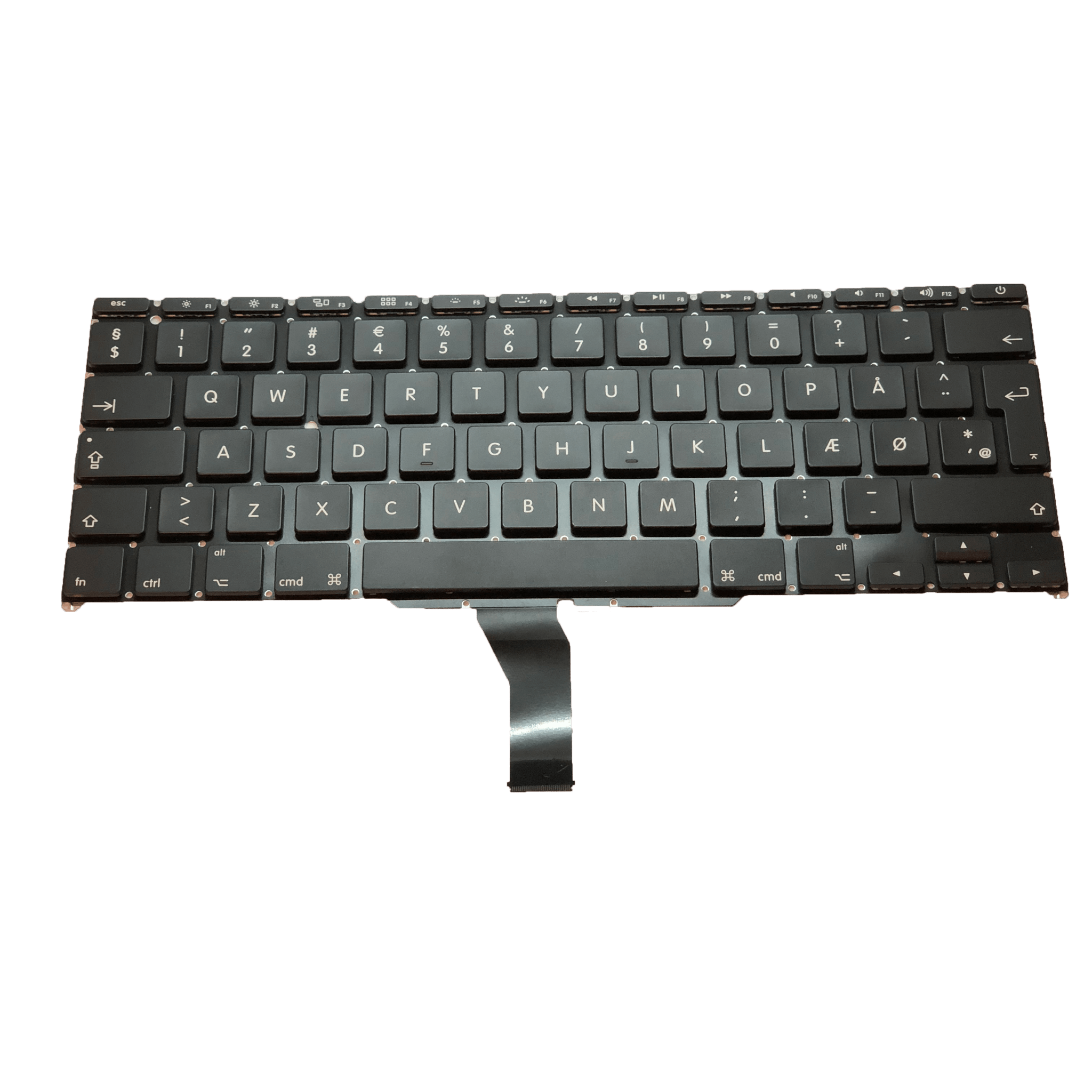DK Layout Keyboard til MacBook Air 11.6 A1370 A1465 , Mid 2011 - Early 2015