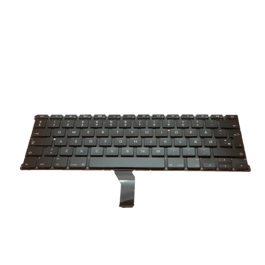 DK Layout Keyboard til MacBook Air 13 A1369 A1466, Mid 2011 - Early 2015