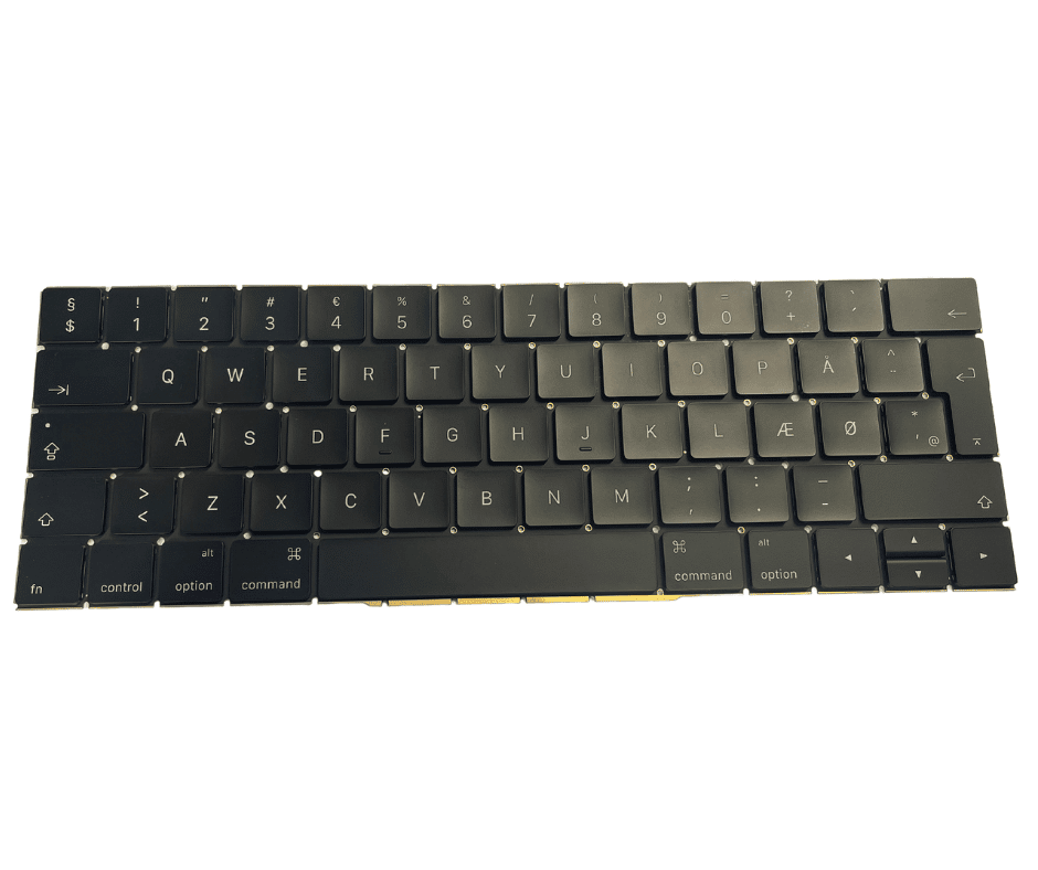 DK Layout Keyboard til MacBook Pro 13/15'' A1706/A1707 (2016/2017)