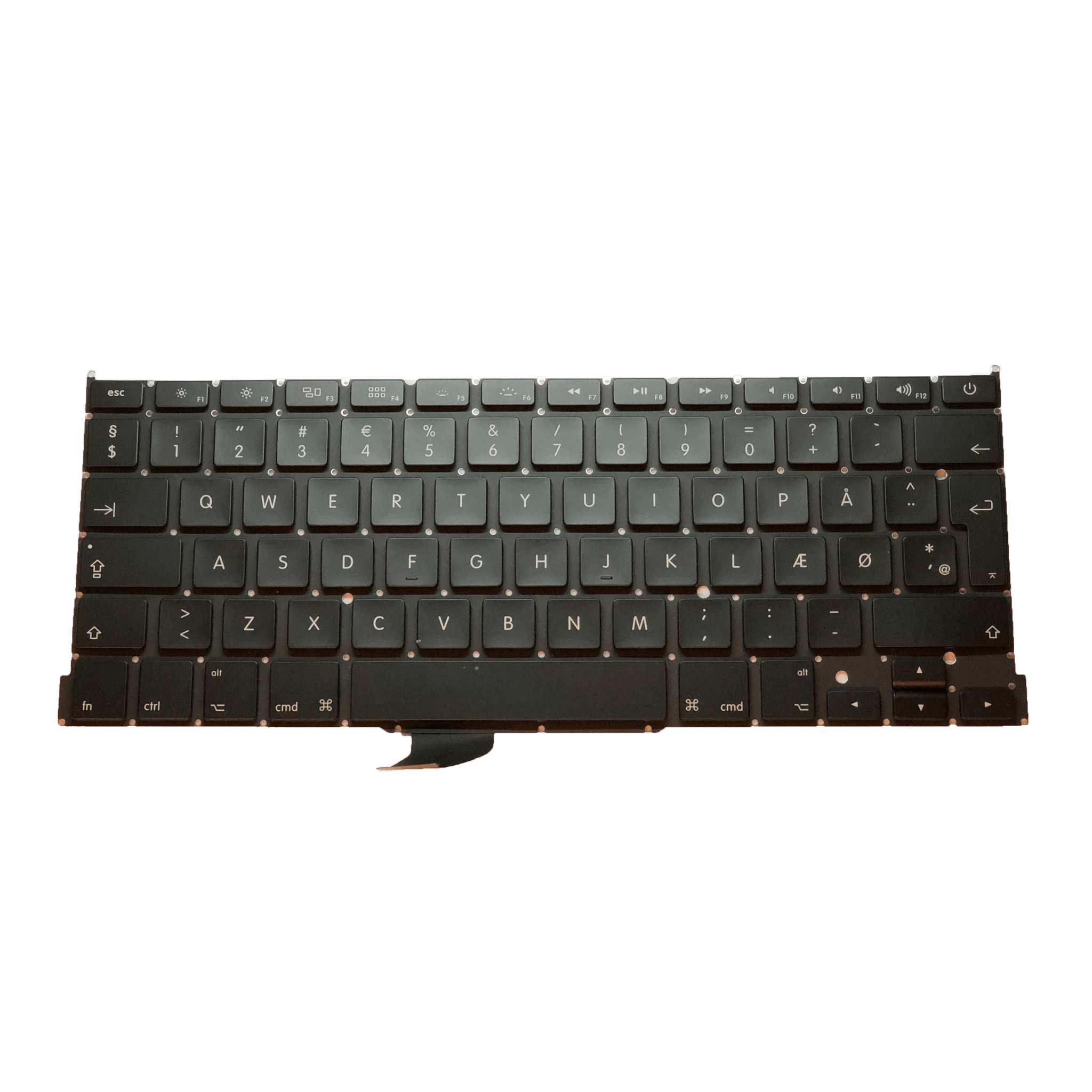 DK Layout Keyboard til MacBook Pro Retina 13” 2013 - 2015 A1502