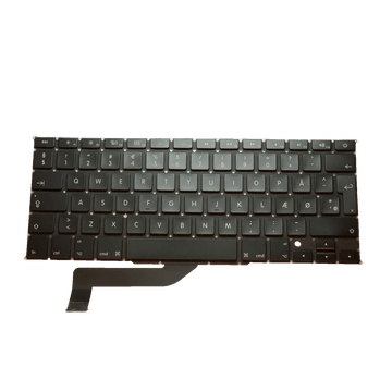 DK Layout Keyboard til MacBook Pro Retina 15” 2012 - 2015 A1398