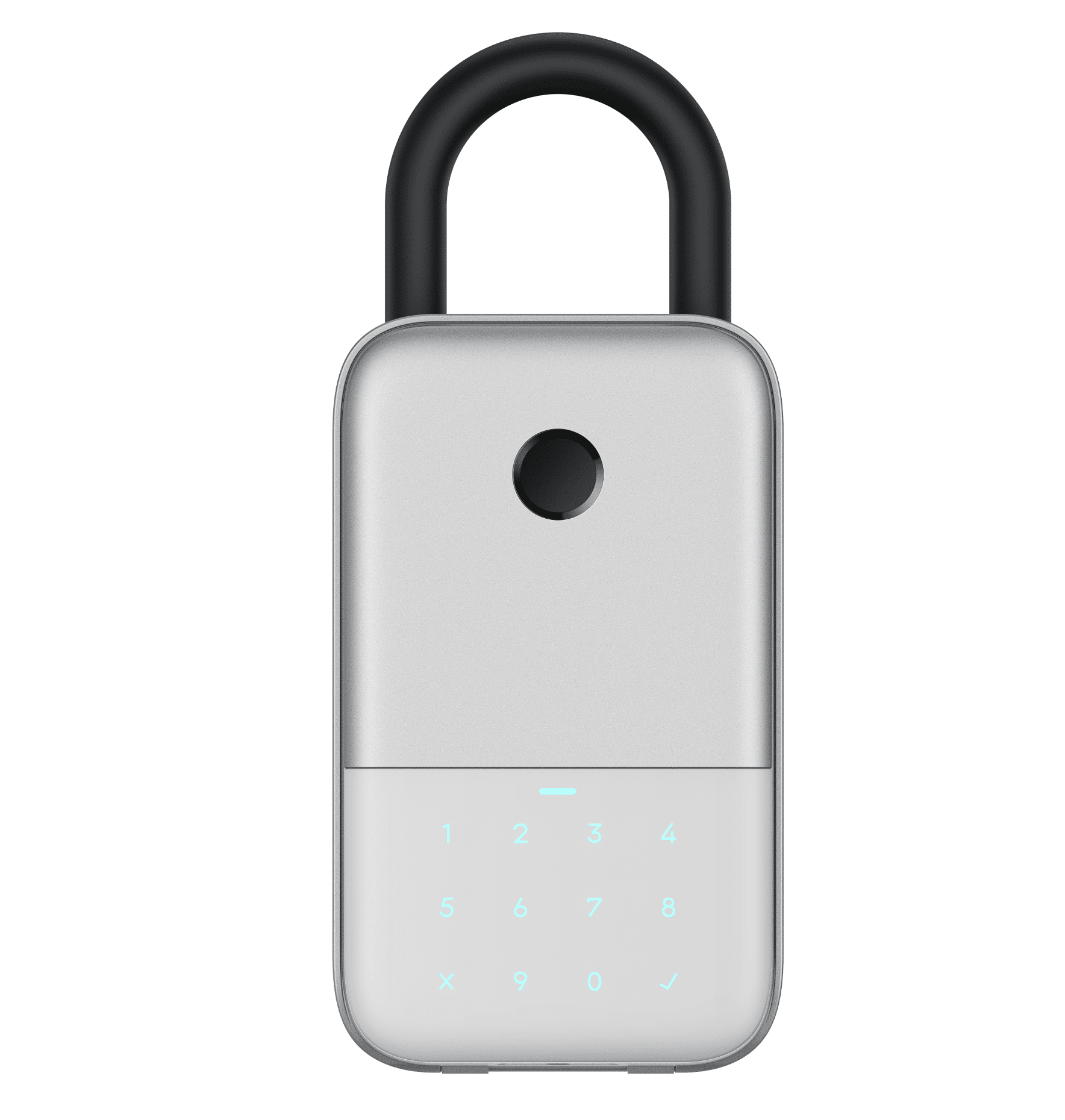 Elektronisk Smart Nøgleboks med fingeraftrykslæser, Smartlife app & WIFI