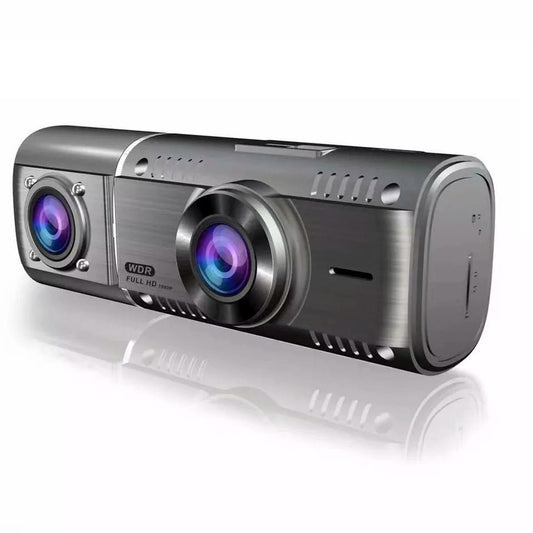 Fuld HD Dashcam med 2 kameraer & 1.5'' LCD skærm, Bevægelses censor og meget mere!