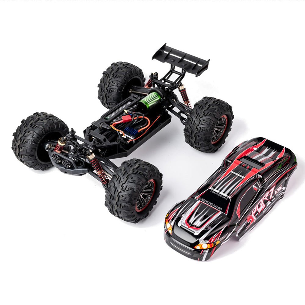 High end Børsteløs RC Racerbil 1/10 - 60km/t Off-Road Fjernstyret Truck