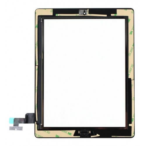 iPad 2 Glas (Digitizer/Touch) Sort