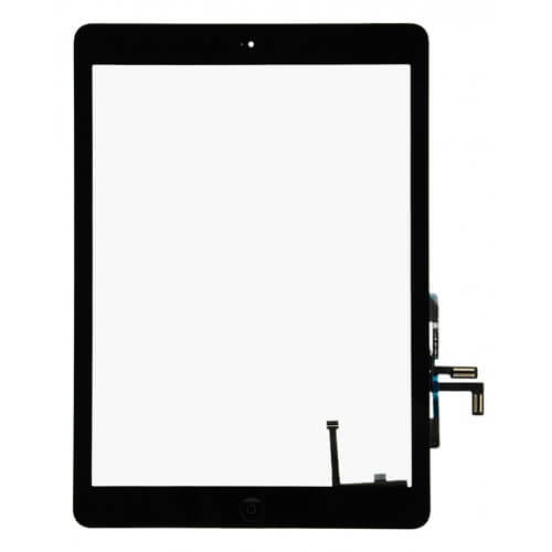 iPad 9,7″ (2018) Glas (Digitizer/Touch) Sort