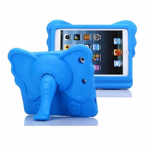 iPad AIR / AIR2 / Pro 9,7" Cover - Elefant Heii Kids - Blå