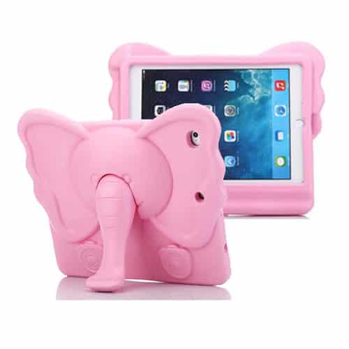 iPad AIR / AIR2 / Pro 9,7" Cover - Elefant Heii Kids - Pink