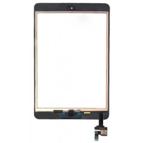 iPad Mini 1/2 Glas Glas (Digitizer/Touch) Sort