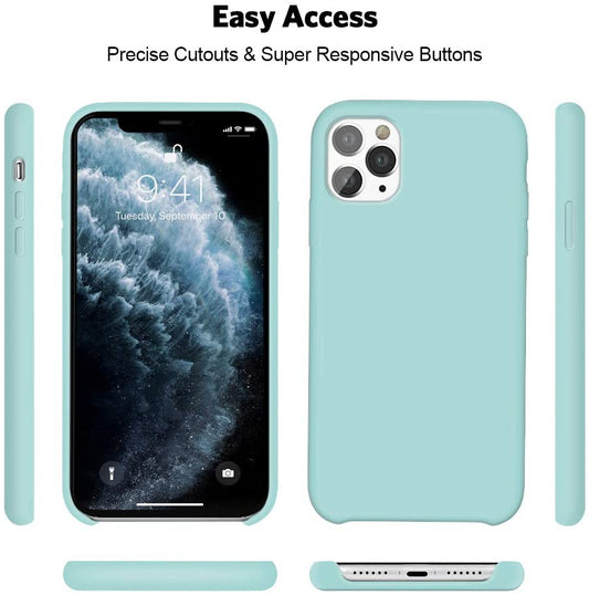 IPHONE 11 Pro Max LIQUID SILIKONE COVER - Light Mint