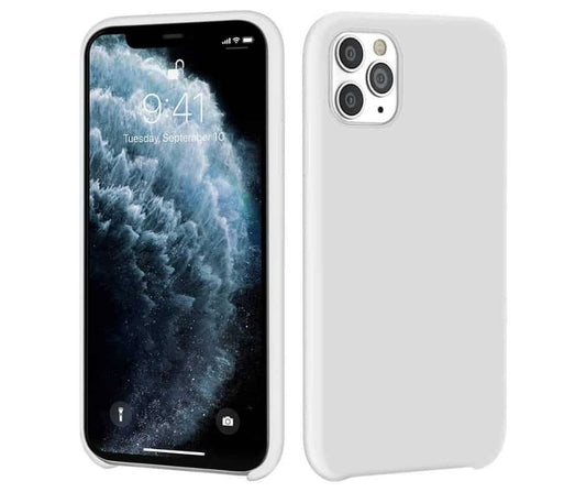 IPHONE 11 Pro Max LIQUID SILIKONE COVER - White