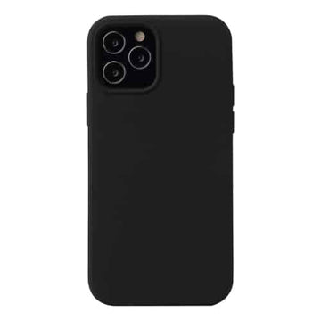 IPHONE 12 Mini LIQUID SILIKONE COVER - Sort