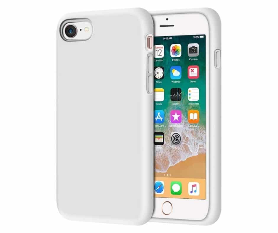 IPHONE 7/8/ SE 2020/SE 2022 LIQUID SILIKONE COVER - Hvid