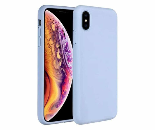 IPHONE XS Max LIQUID SILIKONE COVER - Clove Purple