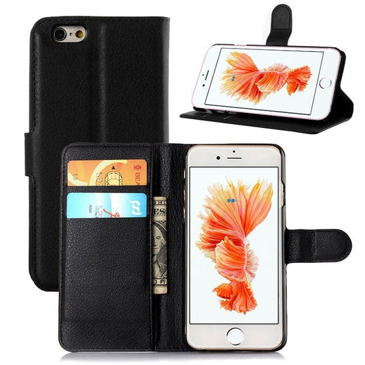 Premium Leather Wallet iPhone 13 Mini Cover