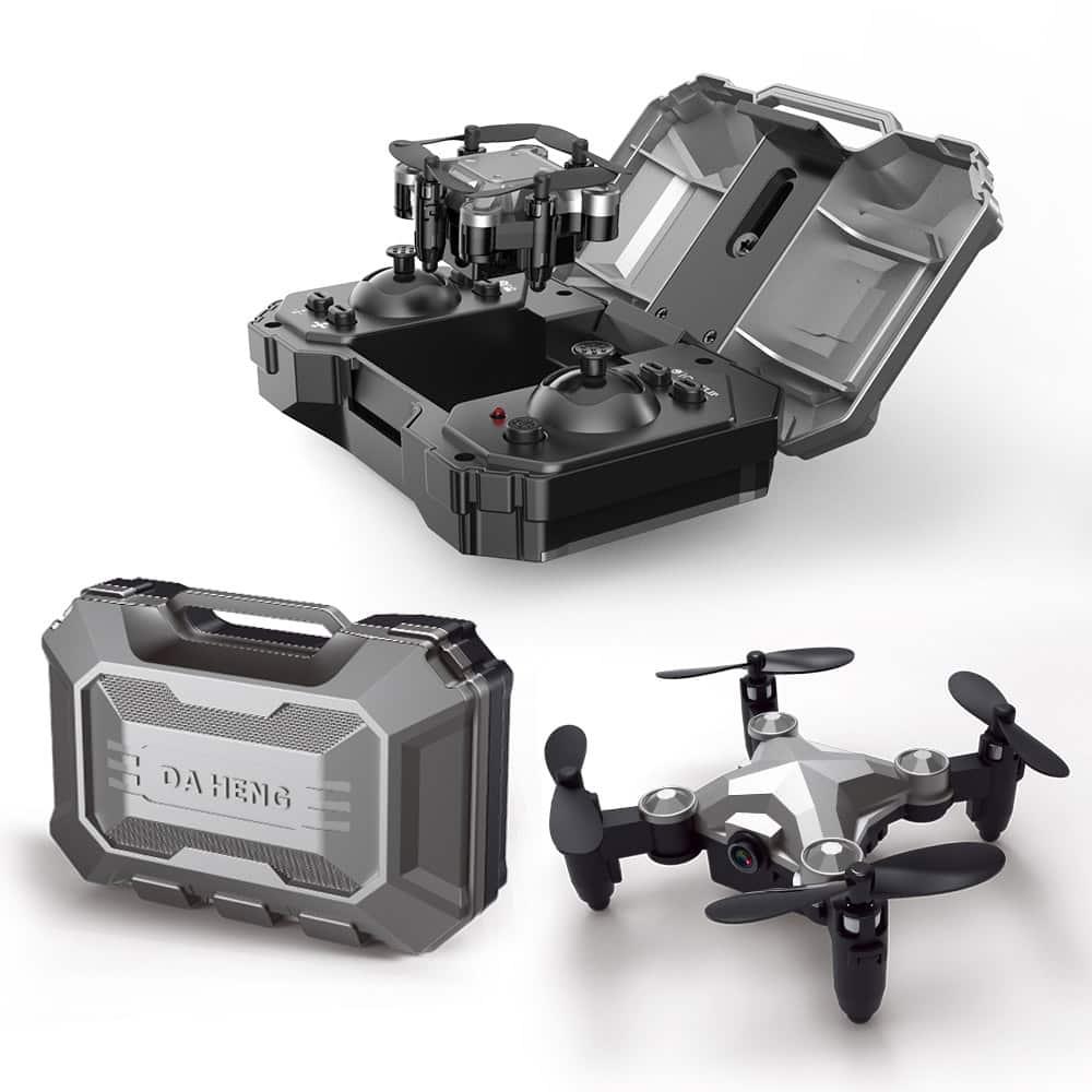 Premium MINI Drone med indbygget HD Kamera og Professionel Remote