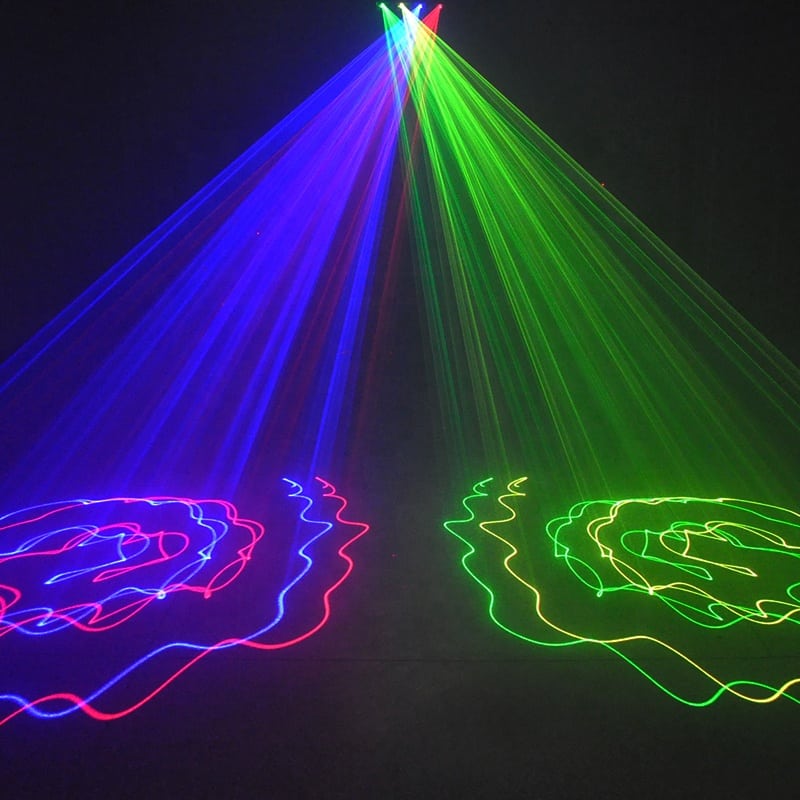 Rave Party - High End Laser/ Beamer/Scanner - Scene/ Diskoteks belysning