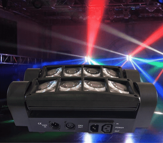 Rave Party - LED Spider Laser Light - Scene/ Diskoteks belysning