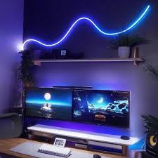 RGB Neon Strip - 5 meter - med fjernbetjening