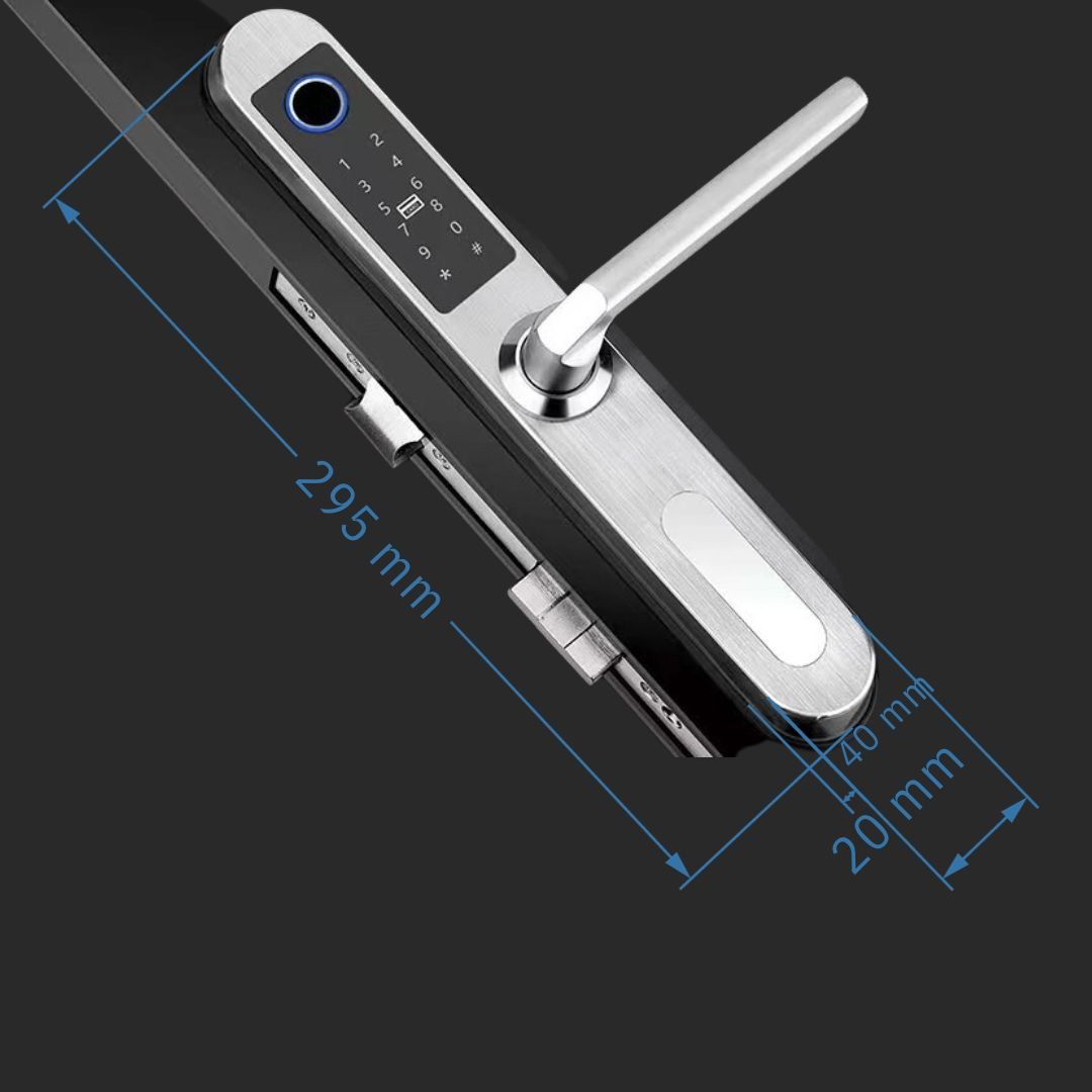 Smart lås med WIFI, Bluetooth, APP, og nummerisk kode