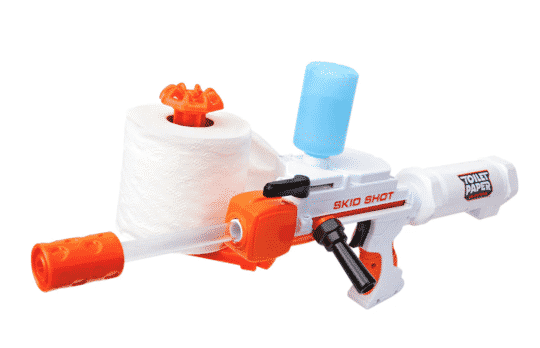 Toilet Paper Blaster - Skid Shot