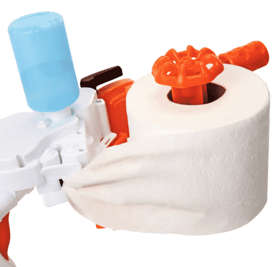 Toilet Paper Blaster - Skid Shot