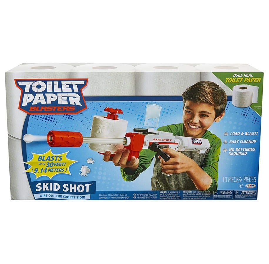 Toilet Paper Blaster - Skid Shot