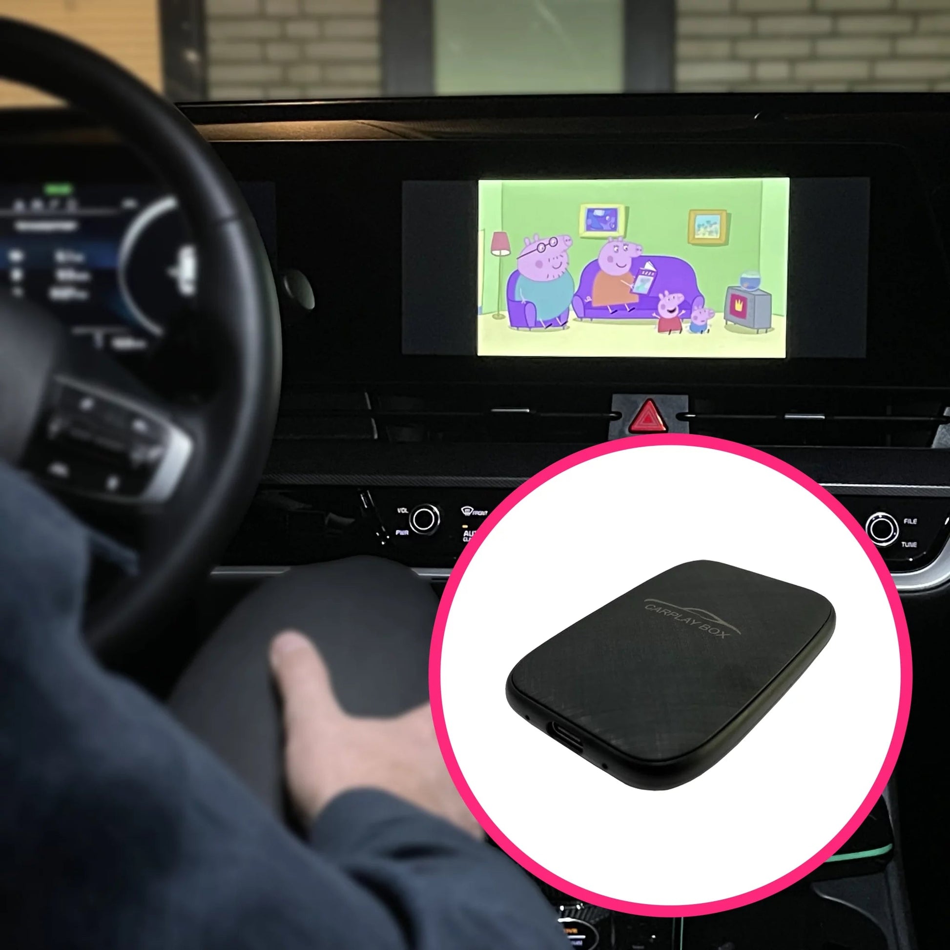 Trådløs AI Box, der gør Apple CarPlay & Android Auto trådløst, og giver mulighed for at streame Youtube, Netflix, m.fl. på bilens skærm!