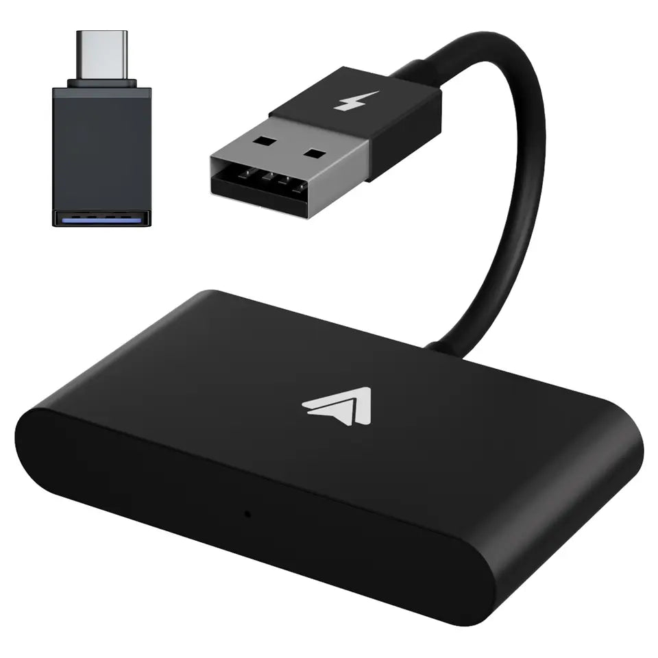 Trådløs Android Auto adapter til USB-A og USB-C