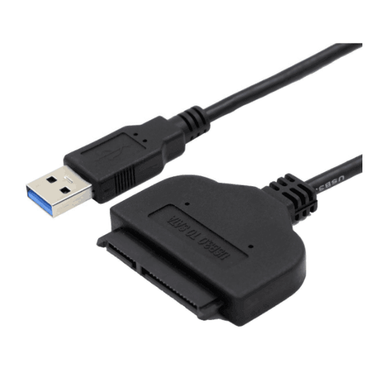USB 3.0 to SATA 22pin HDD/SDD Adapter kabel, 0.2M