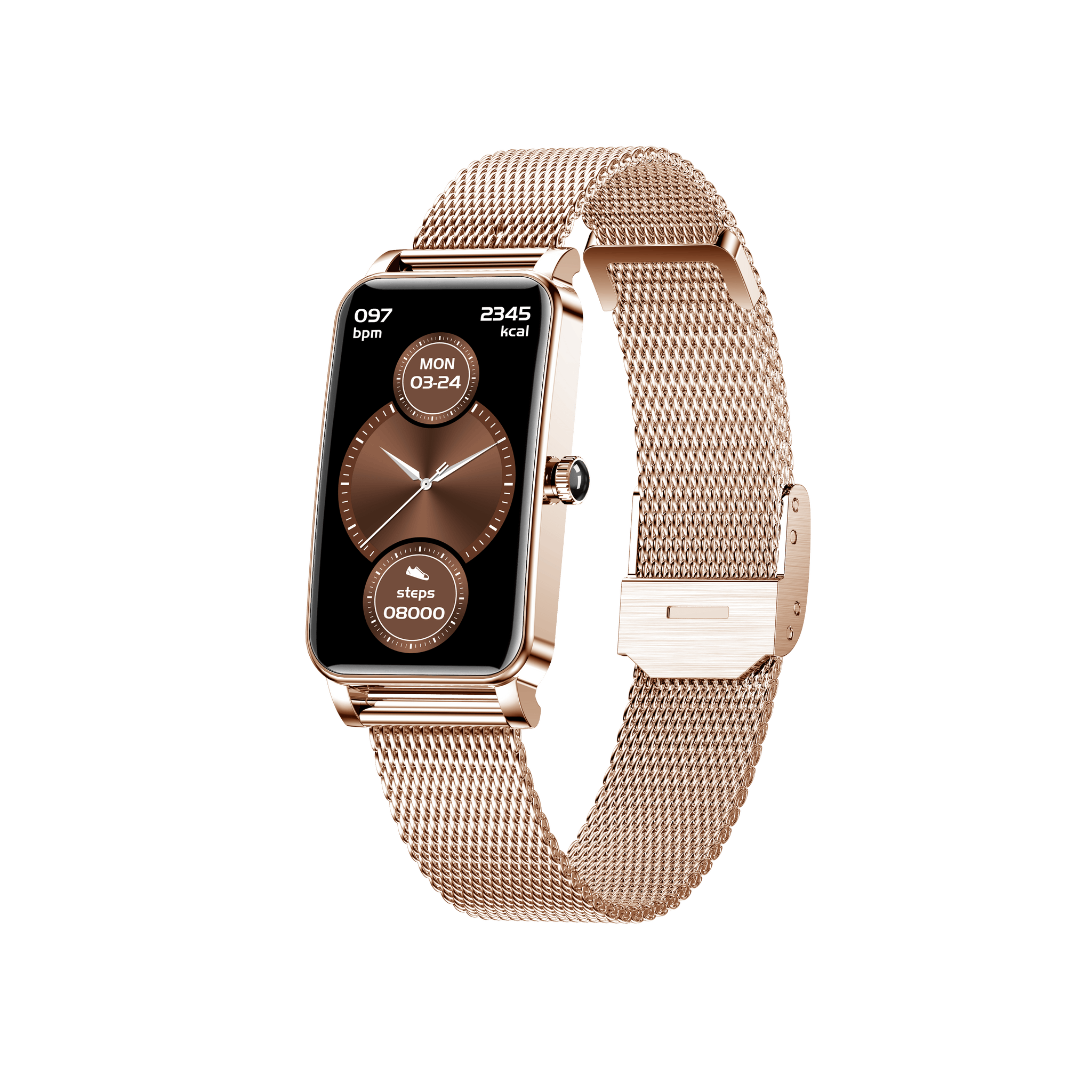 VivoDesire Smartwatch - Vandtæt Smartwatch måler puls, søvn, Blodiltning og meget mere!