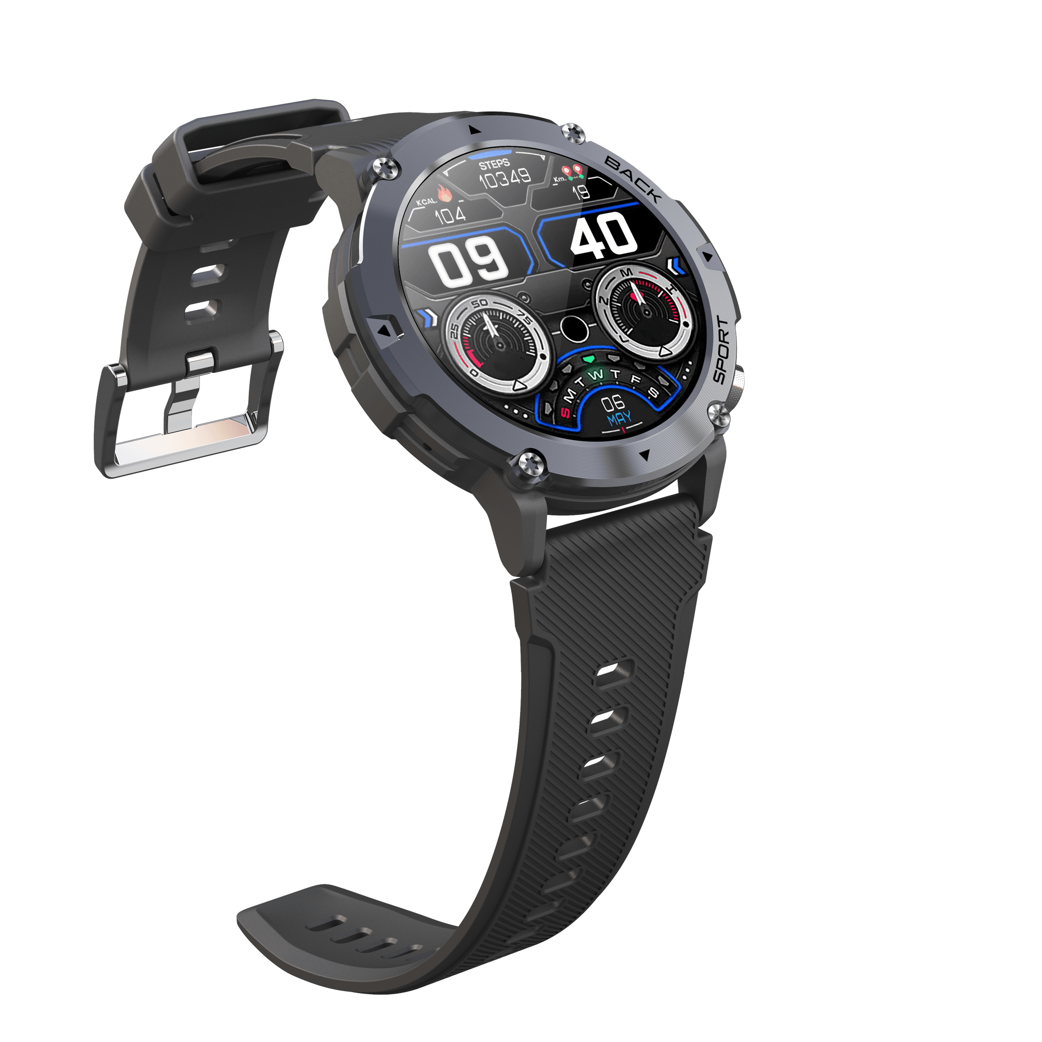 VivoExplore Pro Smartwatch - Vandtæt Smartwatch med, Blodiltnings måler og meget mere!